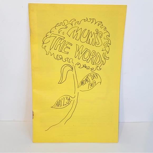 Rare Vintage 1969 University of Illinois Women's Glee Club Mother's Day Concert - Picture 7 of 7